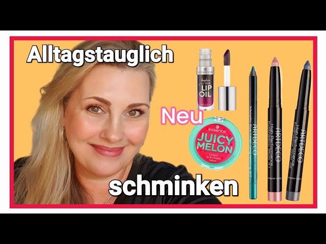 ARTDECO und Essence SCHMINKEN | natürliches Sommer Make-up | Alltagstauglich