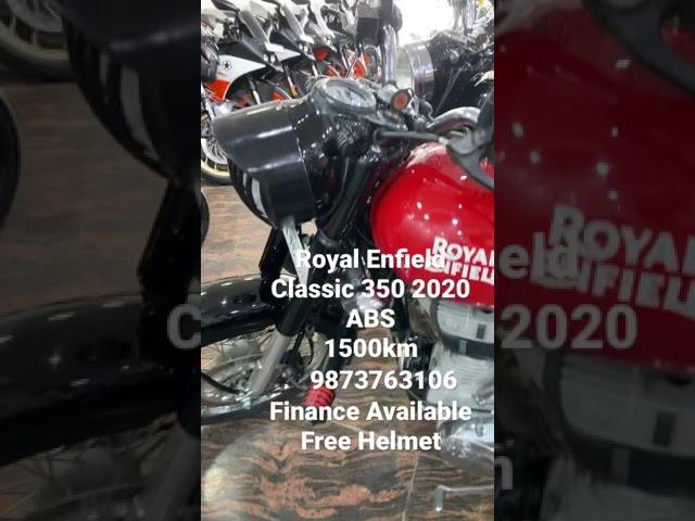 Second Hand Bullet Classic 350 2020 ₹40000 DP mein Used Bike Market MrMobike Finance Available