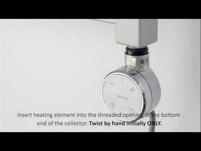 TERMA MOA Thermostatic Heating Element Installation