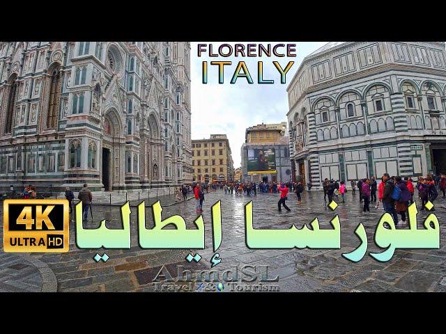 Florence Italy In 4K Interesting Points Tour