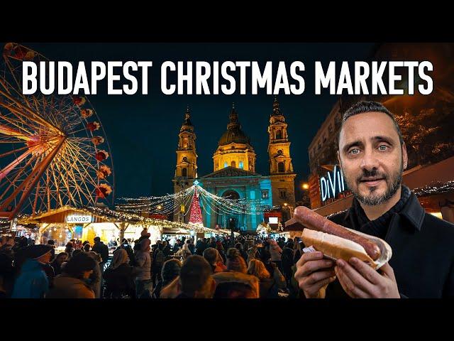 Budapest Christmas Market 2024: Europe's Best Christmas Markets, Food & Tips!