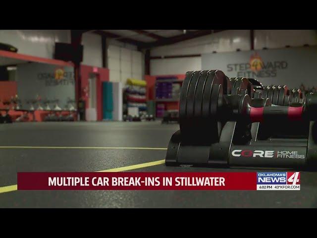 Multiple car break-ins in Stillwater