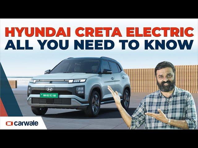 Hyundai Creta Electric | Up to 473km Range | Battery Specs & Features Detailed