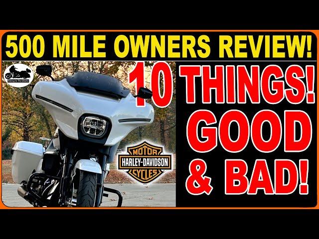 2024 HARLEY DAVIDSON Street Glide 500 Mile OWNERS REVIEW!