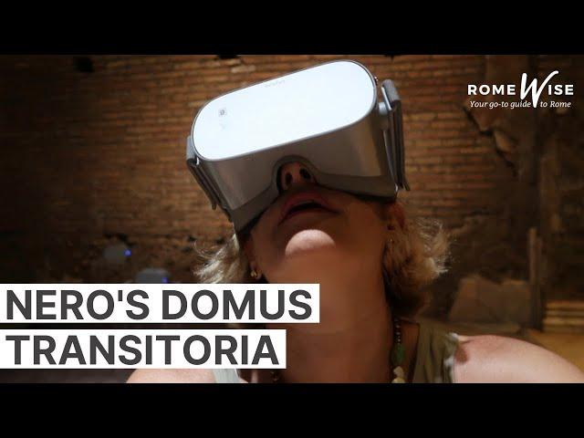 New site on the Palatine Hill - Nero's Domus Transitoria with virtual reality!