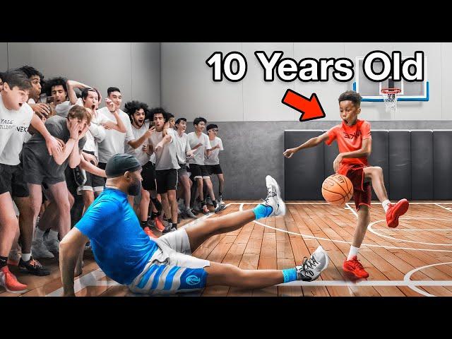 10 Year Old Basketball Prodigies DESTROY Grown Men