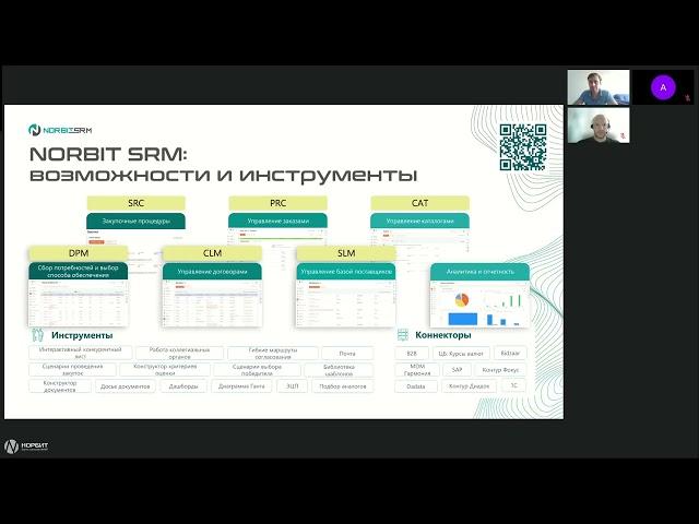 Цифровизация закупок: обзор решения Norbit SRM