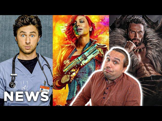 SCRUBS Fortsetzung | BORDERLANDS unterirdisch? | KRAVEN THE HUNTER - FILM NEWS