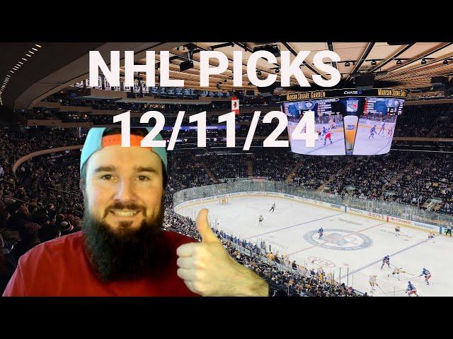 Free NHL Picks Today 12/11/24