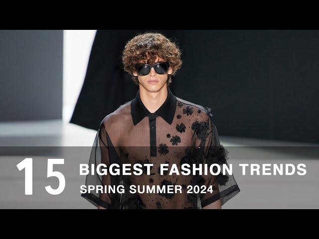 The Biggest Fashion Trends Spring Summer 2024 | Men's Fashion