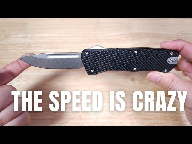 BEFORE YOU BUY A MICRO TECH OR BENCHMADE INFIDEL CHECKOUT THE TAKCOM BULLDOG BEST OTF KNIFE REVIEW