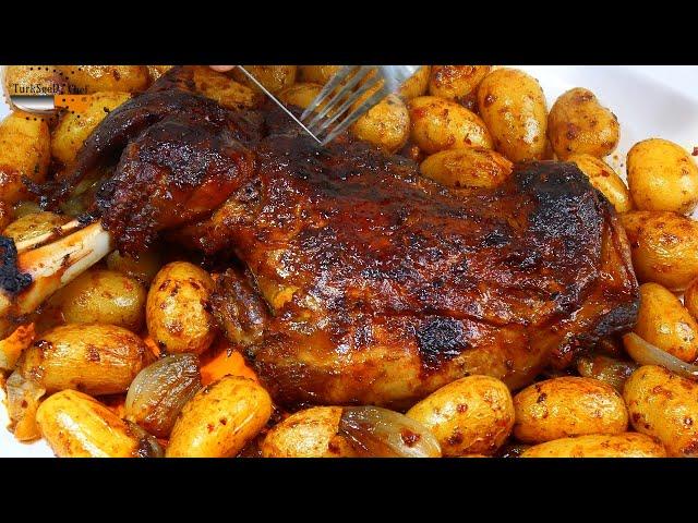 Baked shoulder of lamb that comes apart (Tender and Soft as Wish)