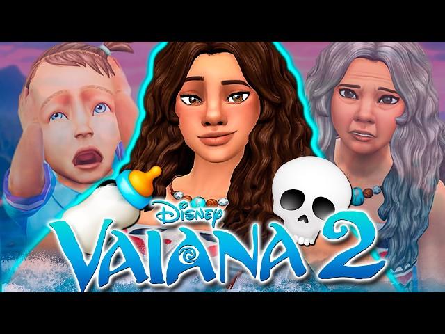 Von  bis : Ich spiele KOMPLETTES Leben von Vaiana durch! | Die Sims 4 Nesmeralda