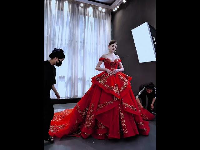 making a luxury 2 way gown, #quinceaneradress #eveningdress #dress #quincedress #quinceañera