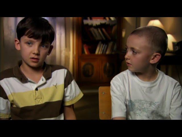 Asa Butterfield and Jack Scanlon | The Boy In The Striped Pajamas