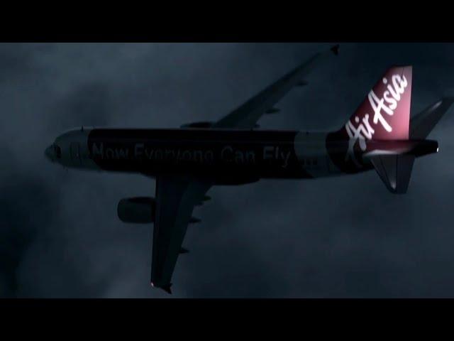 Indonesia AirAsia Flight 8501 - Crash Animation