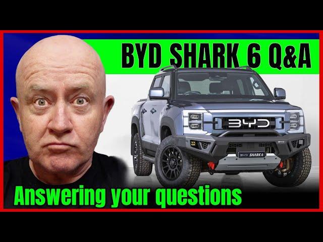 BYD Shark 6 plug-in hybrid ute Q&A | Auto Expert John Cadogan