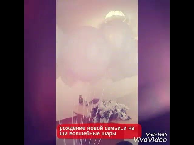 Свадьба и шарики на свадьбу