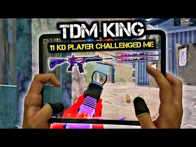 11 KD PLAYER CHALLENGED TDM KING  | IPAD PRO 120 FPS PUBG MOBILE HANDCAM