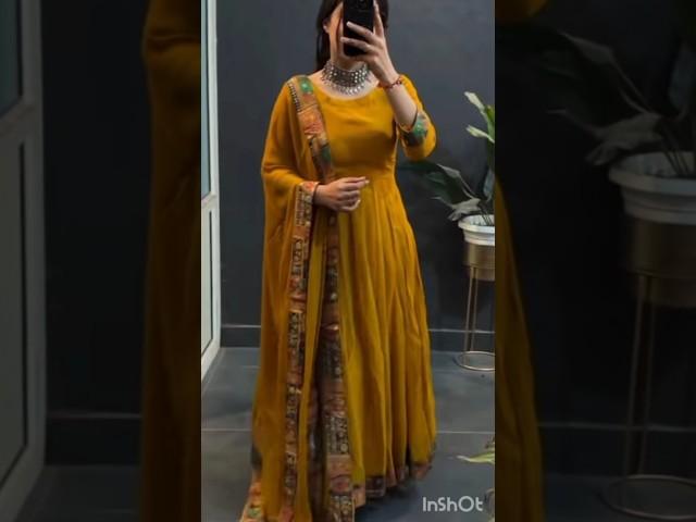 Partywear anarkali #shortsfeed #ytshorts #youtubeshorts #anarkalisuit #instagram #trending #viral