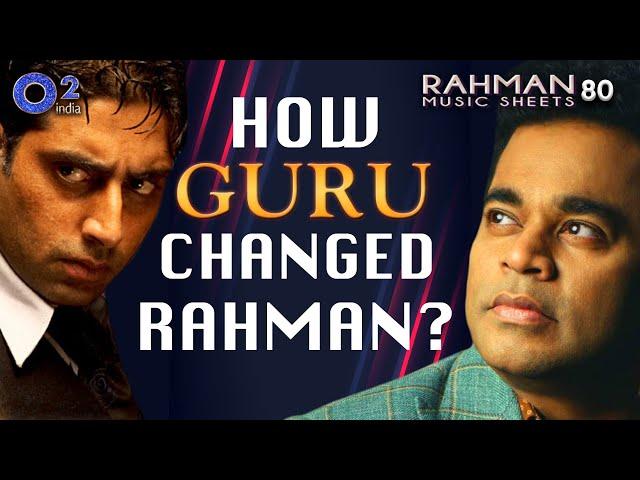 Why @ARRahman Keeps Changing Singers?|GURU, KADAL|Untold Stories by Rajiv Menon|Rahman MusicSheets80