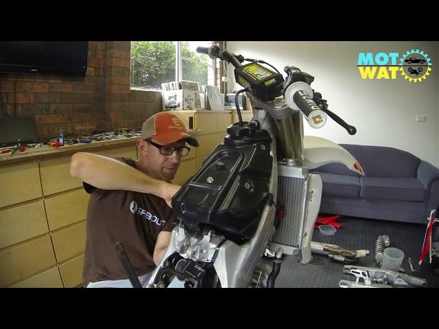 Time Lapse Complete Rebuild Honda CRF250R