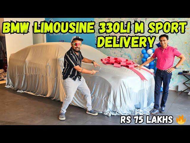 Taking Delivery Of Brand New BMW CAR WORTH 75 LAKHS | Meta Saab's BMW 330li M-Sport Luxury Car 