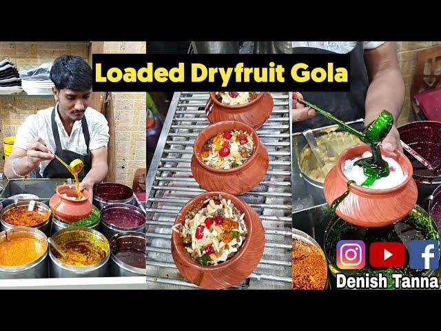 Junagadh Famous Dry-fruit Matka Ice-Gola | Gujarat Street Food