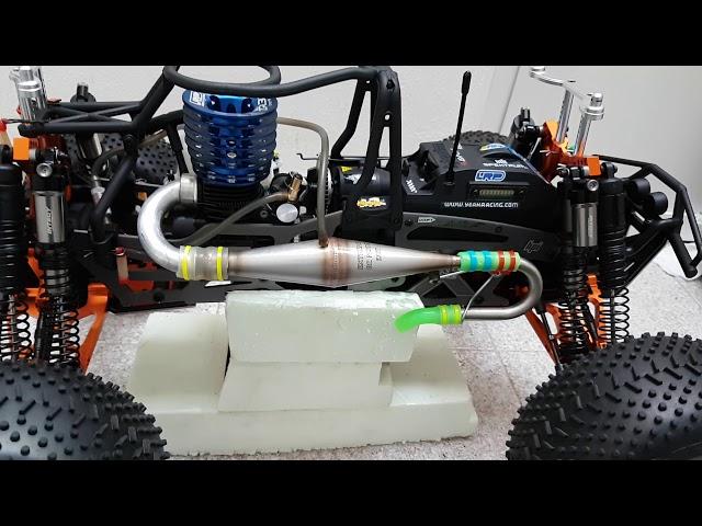 Hpi savage xl   engine LRP ZR 32 spec 4