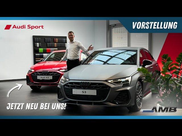 NEU! Audi S3 Facelift und Audi A3 Limousine jetzt bei AMB  I  Vorstellung  I  Highlights