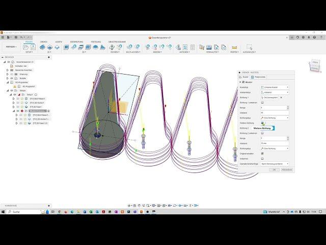 Gleiches Werkstück mehrmals fertigen -  Fusion 360