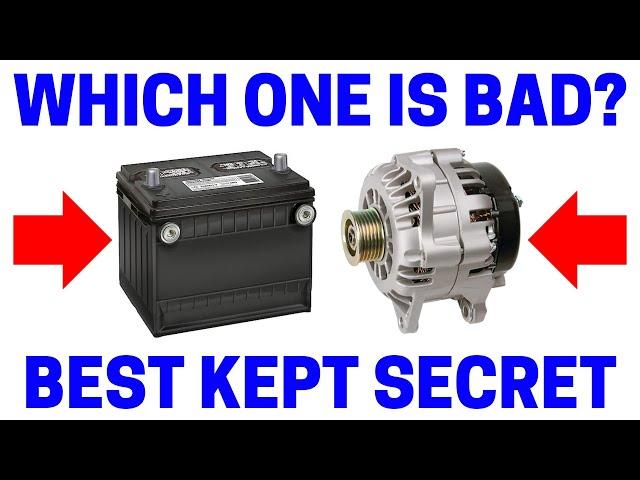 Bad Battery Or Bad Alternator? How To Tell The Difference
