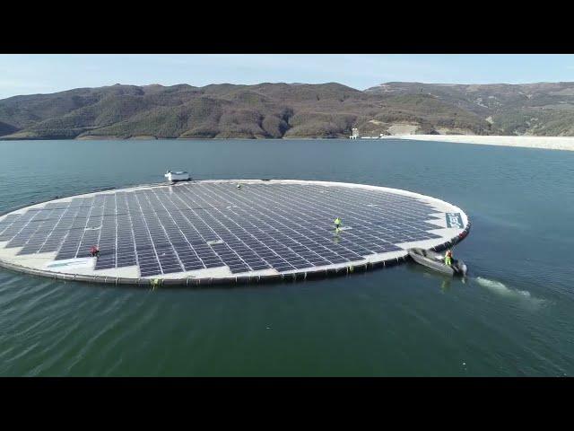 Floating solar | Banja Pilot system