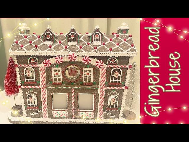 MUST SEE!  Giant GINGERBREAD HOUSE - DIY Thrift Store Toy w/ Globleland & Discount Code