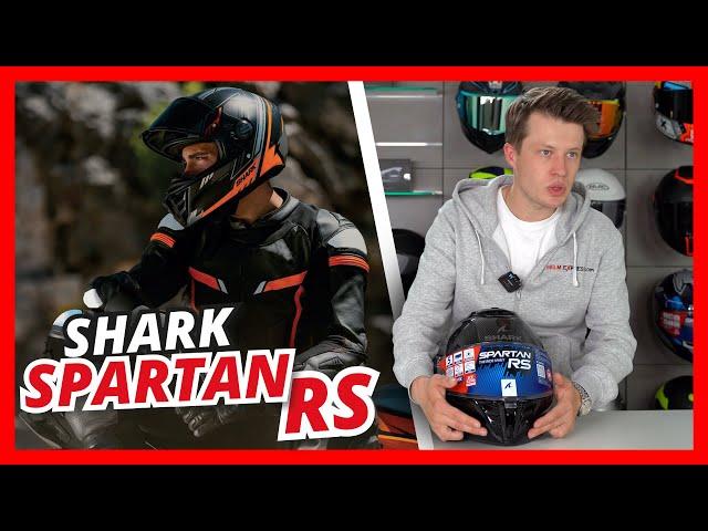 SHARK SPARTAN RS CARBON [Produktvorstellung & Anprobe] | Helmexpress.com