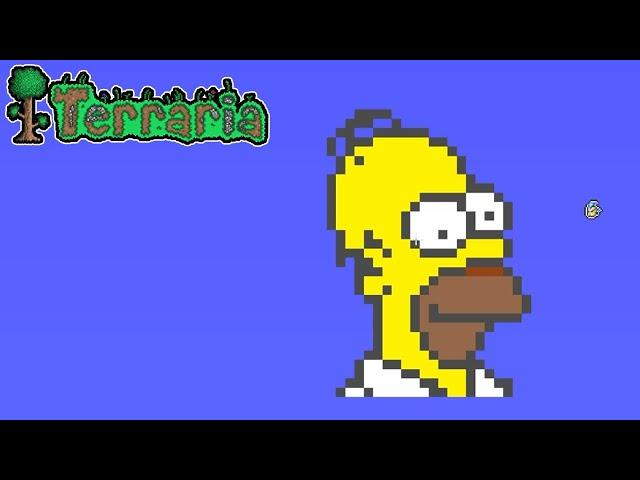 TERRARIA HOMER SIMPSON #BUILD #18 | TERRARIA