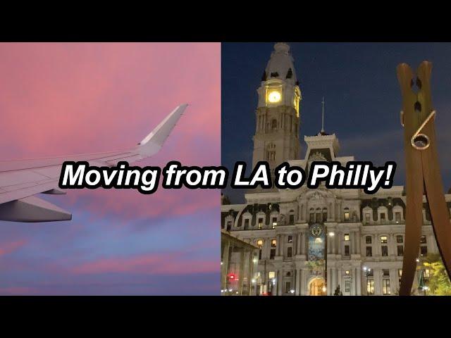 MOVING TO PHILLY! | vlog pt 1
