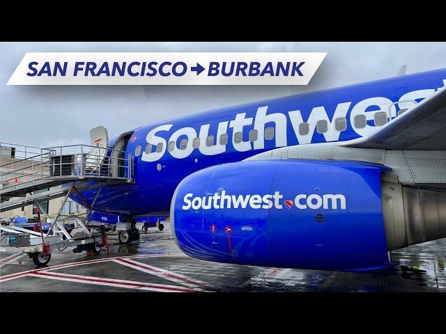 Good Low-Cost Travel? | Southwest Airlines Boeing 737-700 | San Francisco to Burbank | Full Review