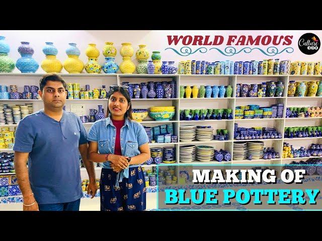 Ep-10 Blue Pottery Jaipur - Making of  Oldest art of Jaipur , Story of Blue Pottery