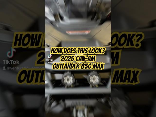 New 2025 Can-Am Outlander 850 MAX. #canam #brp #canamoffroad #canamoutlander #offroad4x4 #offroad