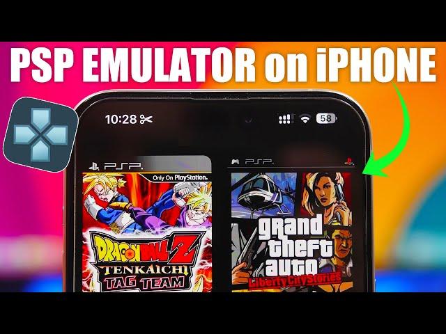 PSP Emulator PPSSPP Setup Guide for iPhone - iOS 17