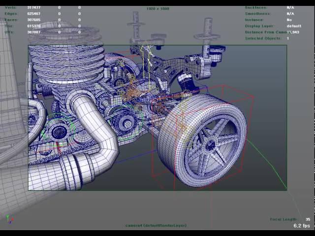 VFXLAB student set up for animation (WIP)