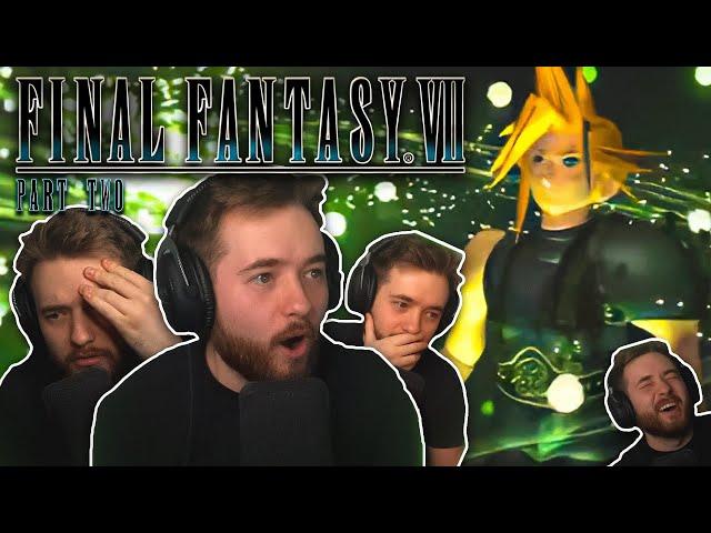 I played Final Fantasy VII for the FIRST TIME completely blind... [Part 2/Ending] (FF7 Reactions)