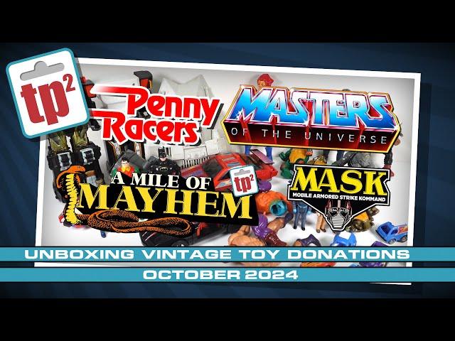 Unboxing Vintage Toy donations - October 2024 - Toy Polloi Two