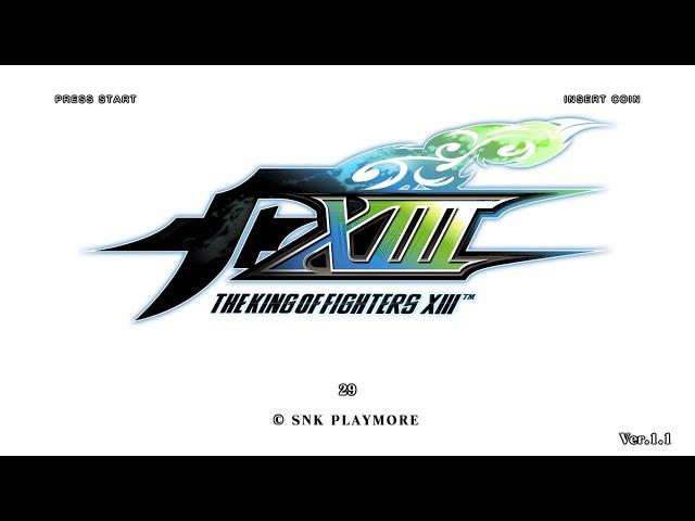 The King of Fighters XIII (Arcade) 【Longplay】