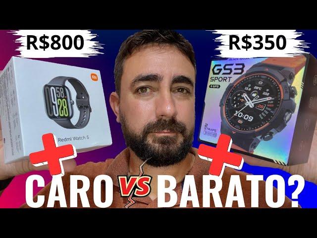 SAIBA O QUE VOCÊ TERÁ DE BENEFÍCIOS E PROBLEMAS AO COMPRAR SMARTWATCHS MAIS BARATOS. VALE A PENA?