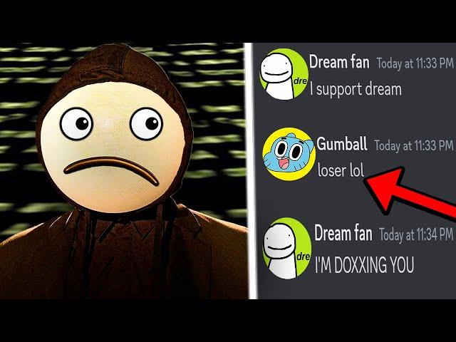 Trolling A CRINGE Dream Fan As Gumball On Discord!