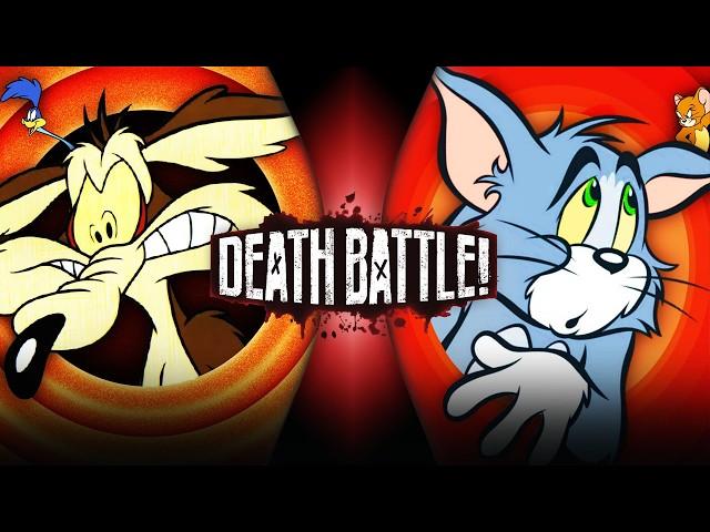 Wile E. Coyote VS Tom Cat (Looney Tunes VS Tom & Jerry) | DEATH BATTLE!