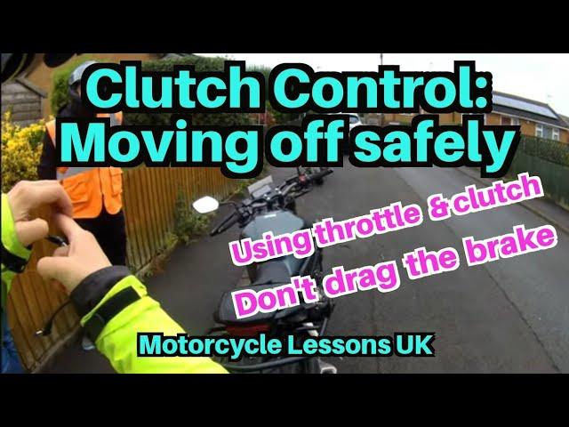 Motorcycle Clutch Control: Moving off safely