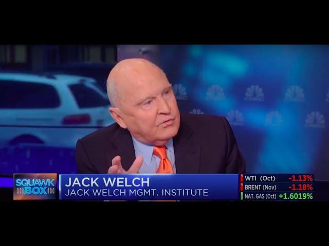 Jack Welch Announcing JWMI's Recent Princeton Review Win